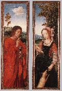 MASSYS, Quentin John the Baptist and St Agnes oil painting